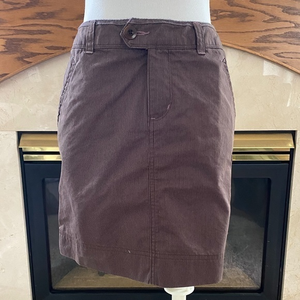 Horny Toad Pinstriped Mini Skirt‎ Sz. 6